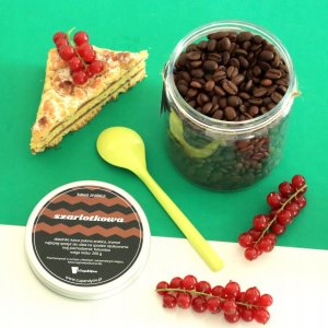 Kawa aromatyzowana o smaku SZARLOTKOWYM ziarnista ARABICA Cup&You 200g na prezent upominek dla kobiety mężczyzny faceta mamy taty żony męża 4