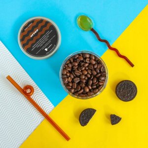 Kawa aromatyzowana o smaku Orreo ziarnista ARABICA Cup&You PREMIUM 200g na prezent upominek dla kobiety mężczyzny faceta mamy taty żony męża 4