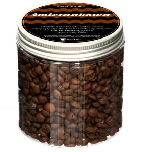 Kawa aromatyzowana o smaku ŚMIETANKOWYM ziarnista ARABICA Cup&You 200g na prezent upominek dla kobiety mężczyzny faceta mamy taty żony męża 2