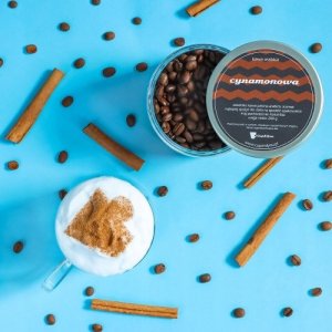 Kawa aromatyzowana o smaku CYNAMONOWYM ziarnista ARABICA PREMIUM 200g na prezent upominek dla kobiety mężczyzny faceta mamy taty żony męża 5
