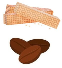 Kawa aromatyzowana ziarnista smak CHRUPIĄCY WAFELEK ARABICA Cup&You 200g na prezent upominek dla kobiety mężczyzny faceta mamy taty żony męża 3