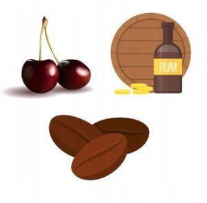 Kawa aromatyzowana smakowa WIŚNIE W RUMIE ziarnista ARABICA Cup&You 200g na prezent upominek dla kobiety mężczyzny faceta mamy taty żony męża 3