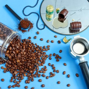 Kawa ziarnista Cup&You Kawa smakowa aromatyzowana ziarnista IRISH WHISKY ARABICA 200g 4