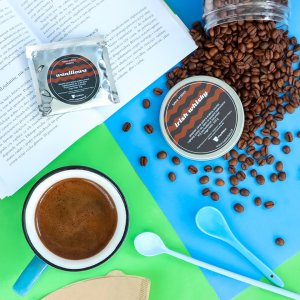 Kawa ziarnista Cup&You Kawa smakowa aromatyzowana ziarnista IRISH WHISKY ARABICA 200g 5