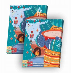 KALENDARZ ADWENTOWY Z HERBATAMI 24 RÓŻNE SMAKI I RODZAJE HERBAT SYPANYCH - PREZENT UPOMINEK NA ŚWIĘTA MIKOŁAJA DLA KOBIETY MĘŻCZYZNY FACETA 3