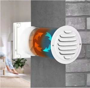 REKUPERATOR ŚCIENNY ARHEAT 100MM 4