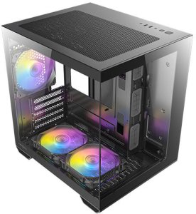 Antec 0-761345-10217-9 zabezpieczenia & uchwyty komputerów Mini Tower Czarny 7