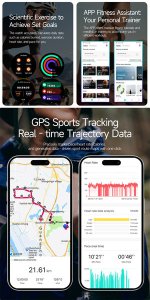 SMARTWATCH ZEGAREK WATCH MENU PL DAMSKI MĘSKI ROZMOWY SPORT POLSKIE PULS TS400 26