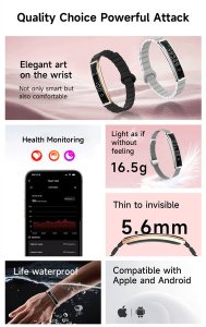 SMARTWATCH WATCH ZEGAREK SPORTOWY SMARTBAND WODOODPORNY PULSOMETR SPORT ANDROID IOS B3 8