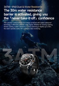 SMARTWATCH ZEGAREK WATCH MENU PL DAMSKI MĘSKI ROZMOWY SPORT POLSKIE PULS TS400 24