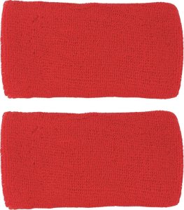 Nike Frotki na rękę Swoosh Wristbands 2 szt. czerwone N1012406610OS 2