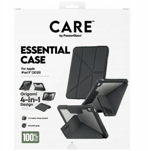 Etui Care by PanzerGlass Y fold do iPad 11" (2025) czarny 5