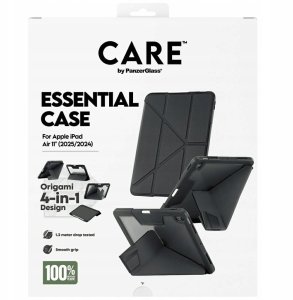 Etui Care by PanzerGlass Y fold do iPad Air 11" (2024/2025) czarny 5