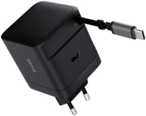 Ladetajs Trust Maxo 65W Black USB-C 67 cm izvelkams vads 8713439258059 25805 (8713439258059) 3