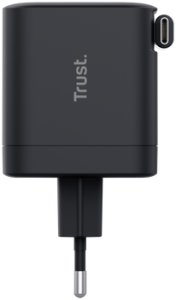 Ladetajs Trust Maxo 65W Black USB-C 67 cm izvelkams vads 8713439258059 25805 (8713439258059) 6