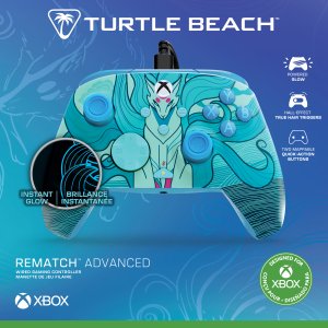 Turtle Beach controller Rematch Advanced Xbox, Blue Kitsune 4