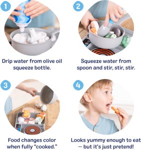 MELISSA & DOUG playset Water WOW! Saute & Serve 5