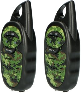 Alecto Walkie Talkie 2er Set für Kinder, 3 km Reichw., camouflage 2