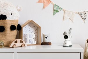 Alecto WLAN-Babyphone mit Kamera weiß/grau 11