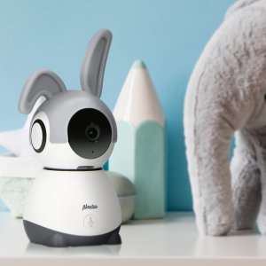 Alecto WLAN-Babyphone mit Kamera weiß/grau 10