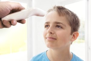 Alecto Infrarot-Stirnthermometer weiß 9