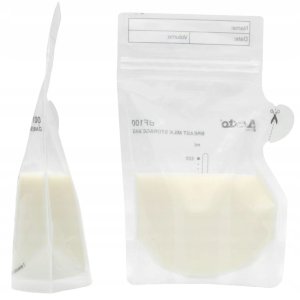 Alecto Worek do przechowywania mleka matki 220 ml, 100 szt. 4