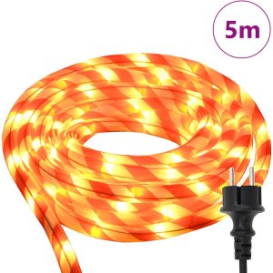 vidaXL Lina świetlna z 120 diodami LED Ciepła biel 5 m PVC 3