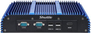 Shuttle BPCAL02-i7 Wielkość PC 2.6L Czarny, Niebieski i7-1255U 3