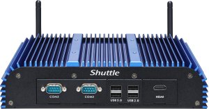 Shuttle BPCAL02-i7 Wielkość PC 2.6L Czarny, Niebieski i7-1255U 4