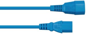 Kabel zasilający Alcasa Kabelmeister SK1430-B020 kabel zasilające Niebieski 2 m IEC C14 C13 panel 2