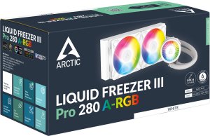 Chłodzenie wodne Arctic Liquid Freezer III Pro 280 A-RGB Białe (ACFRE00187A) 6