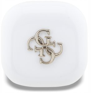 Słuchawki Guess 4G Metal Logo Biały (GUTWSJ7HE4GH) 2