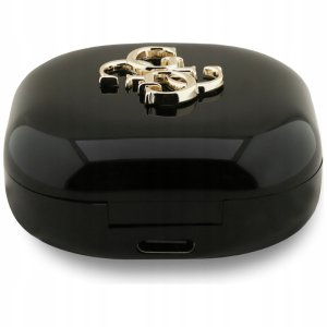 Słuchawki Guess Sluchawki TWS 4G Metal Logo czarny 4