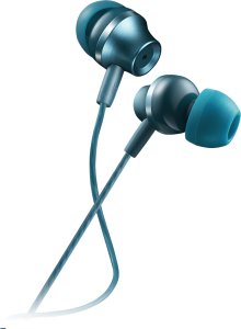 CANYON Stereo earphones with microphone metallic shell 1.2M blue-green CNS-CEP3BG (5291485002879) 2
