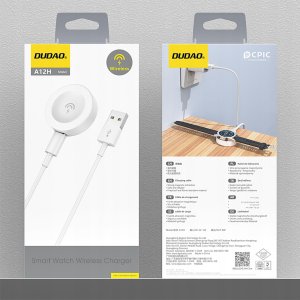 Ładowarka bezprzewodowa Dudao A12H do smartwatcha Huawei biała 7