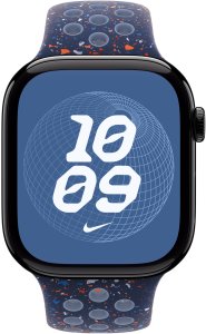 Apple Nike Sport Band Niebieski Aluminium, Fluoroelastomer 3