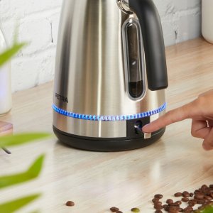 Czajnik srebrny elektryczny 3000 W, 1,7 l 7