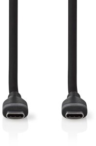 Kabel USB Nedis USB-C - USB-C 1.5 m Czarny (CCGB60820BK15) 2