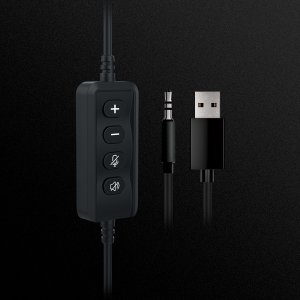 Słuchawki Veho VAB-004-GX4 słuchawki/zestaw słuchawkowy Przewodowa Opaska na głowę Gaming USB Typu-A Czarny 5