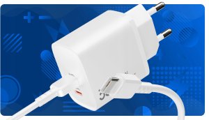 SZYBKA Ładowarka sieciowa USB TYP-C 3A PD 33W 3000mA KOSTKA + KABEL TYP-C 3