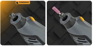 MINI SZLIFIERKA PROSTA TRZPIENIOWA FREZARKA WIELOFUNKCYJNA LCD +ZESTAW XXL 4