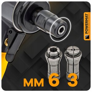 SZLIFIERKA POLERKA PNEUMATYCZNA 1/4" 6BAR ZESTAW FREZÓW PADÓW SZLIFIERSKICH 8