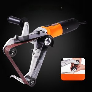 Szlifierka taśmowa szlifierka do rur polerka rur 1300 W + 2 szt taśmy 11