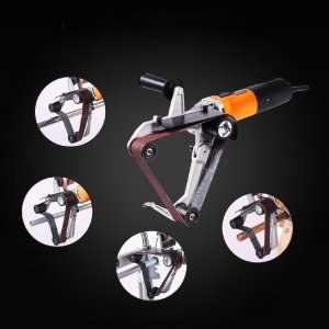 Szlifierka taśmowa szlifierka do rur polerka rur 1300 W + 2 szt taśmy 12