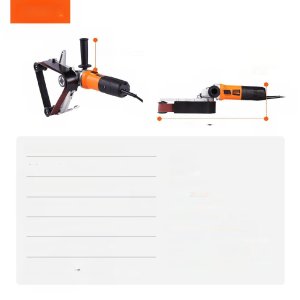 Szlifierka taśmowa szlifierka do rur polerka rur 1300 W + 2 szt taśmy 13