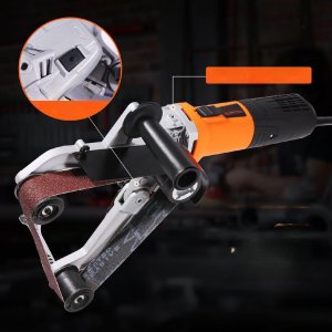 Szlifierka taśmowa szlifierka do rur polerka rur 1300 W + 2 szt taśmy 9