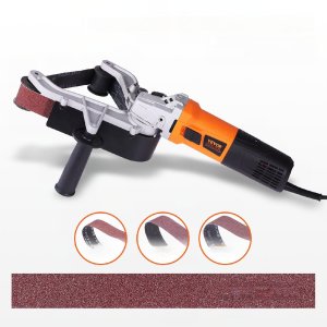 Szlifierka taśmowa szlifierka do rur polerka rur 1300 W + 2 szt taśmy 10