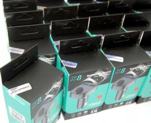 TRANSMITER SAMOCHODOWY BLUETOOTH FM MP3 SD ŁADOWARKA 2x USB WIELOFUNKCYJNY 8