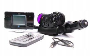 TRANSMITER FM SAMOCHODOWY SZYBKA ŁADOWARKA QC3.0 PD20W ZESTAW GŁOŚNOMÓWIĄCY 7