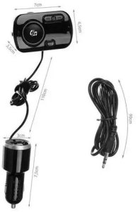 Transmiter Samochodowy FM Bluetooth + Ładowarka ISO TRADE 3